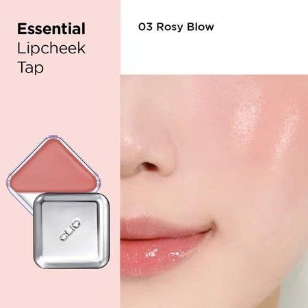 Má Hồng Kem Kiêm Son Môi Clio Essential LipCheek Tap