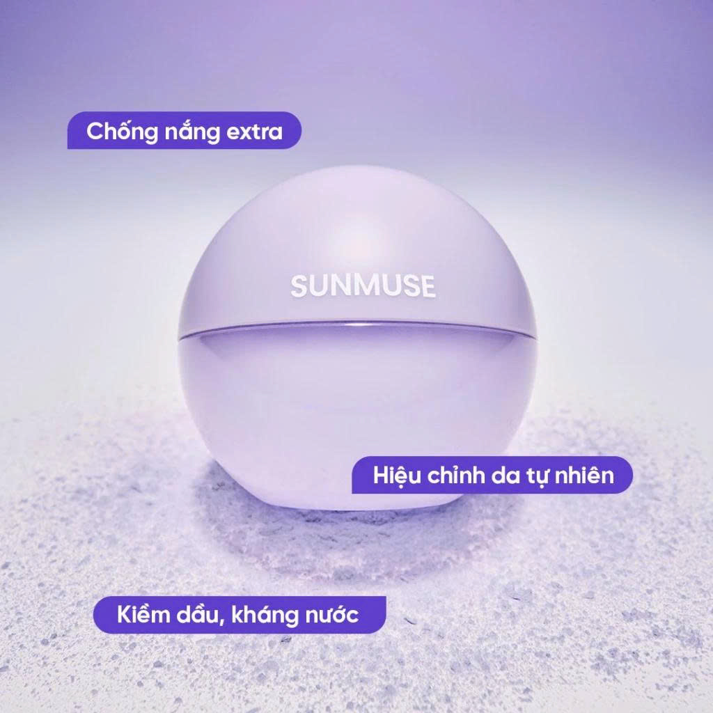Phấn phủ chống nắng BEPLAIN SUNMUSE hiệu chỉnh làn da, kiềm dầu & làm mịn lỗ chân lông SPF 45+ PA+++ Oil Cut Sun Powder
