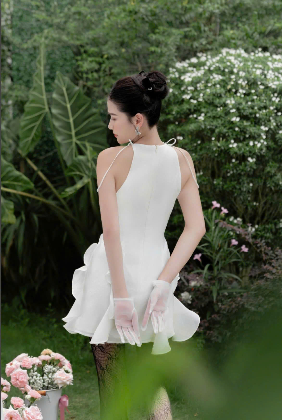 Đầm Cổ Yếm Thương Hiệu JM Design