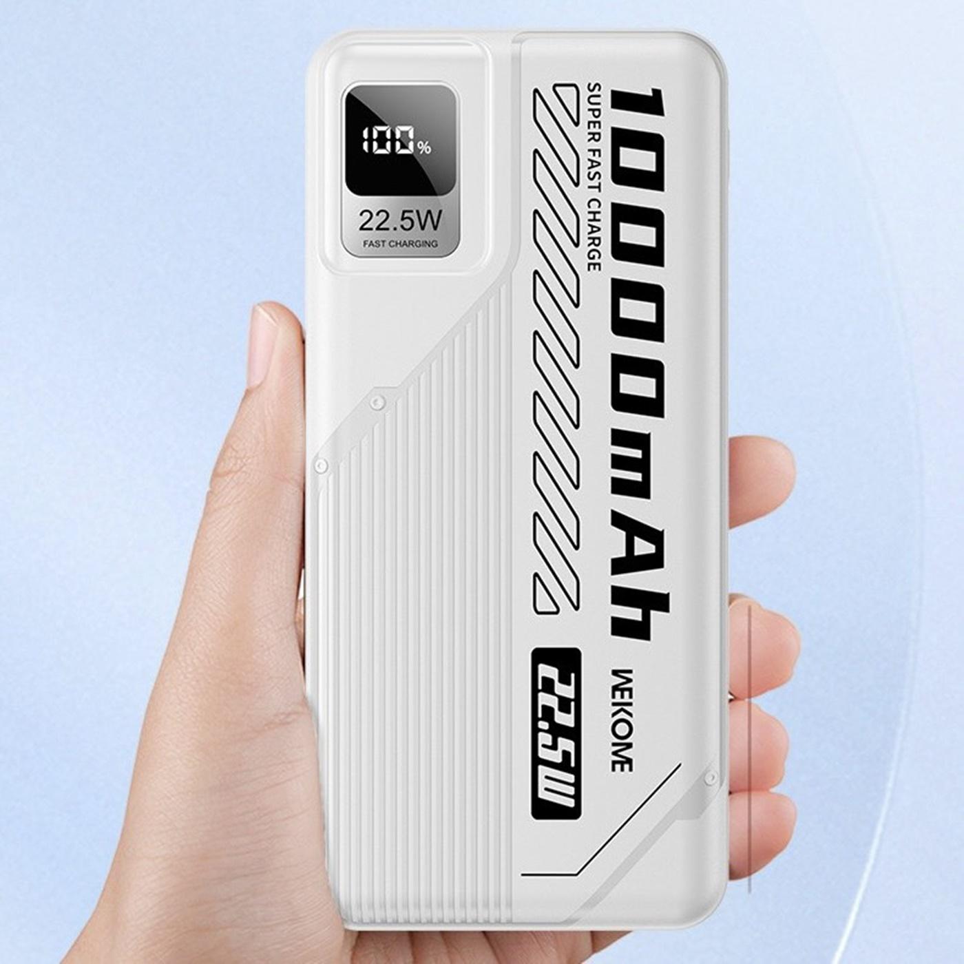 Pin sạc dự phòng Wekome WP-23 10.000 mah sạc nhanh 22.5w sạc điện thoại Pin Dự Phòng
