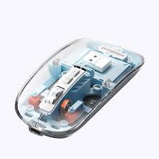Chuột không dây FMOUSE M133 kết nối 3 thiết bị Bluetooth và USB 2.4G bộ sạc