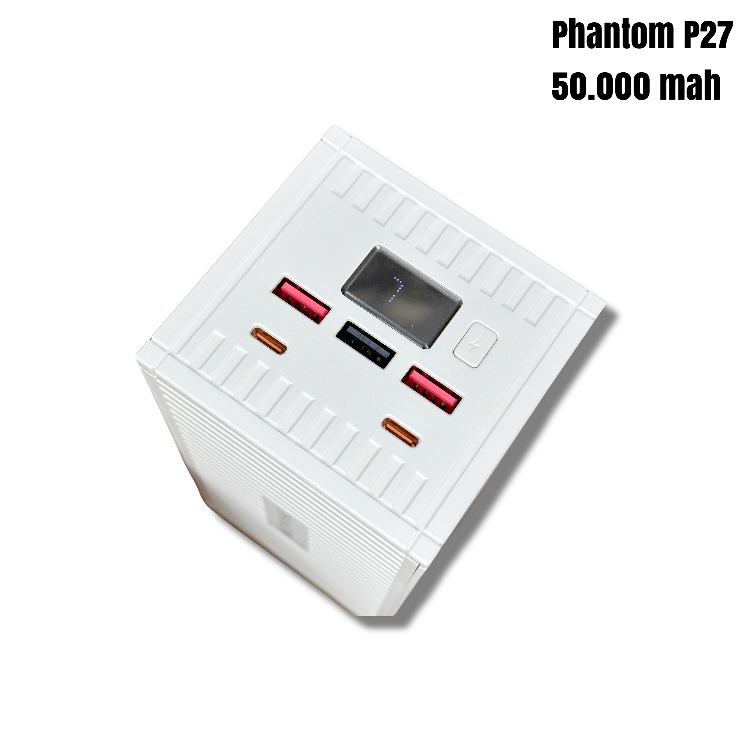 Pin sạc dự phòng PHANTOM P27 - 50000 mah sạc nhanh 22.5w - 20w PD