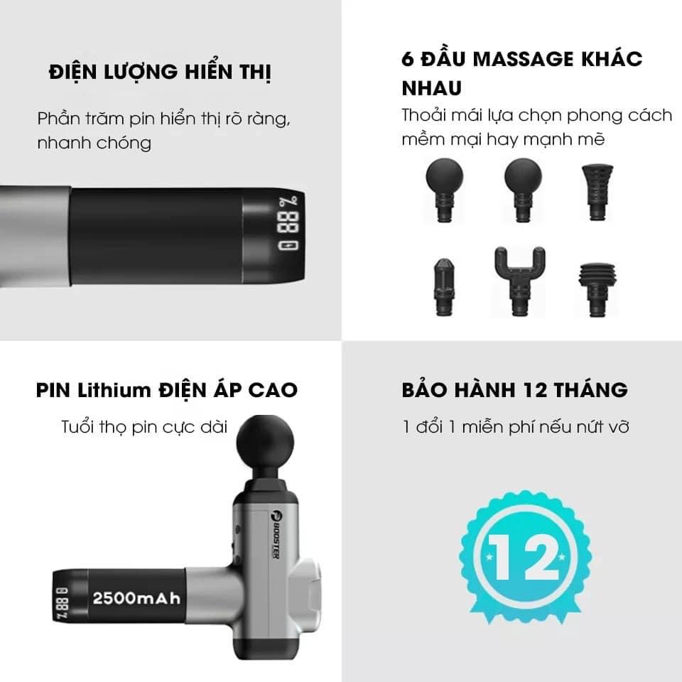MÁY BOOSTER M2A - CẢM ỨNG AI