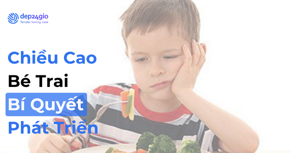 Chiều cao bé trai: bí quyết phát triển tối ưu