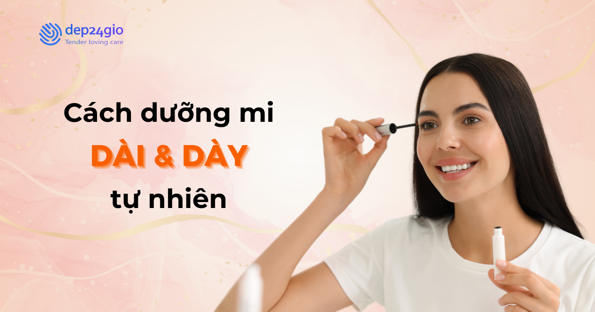 Cách dưỡng mi dài và dày tự nhiên