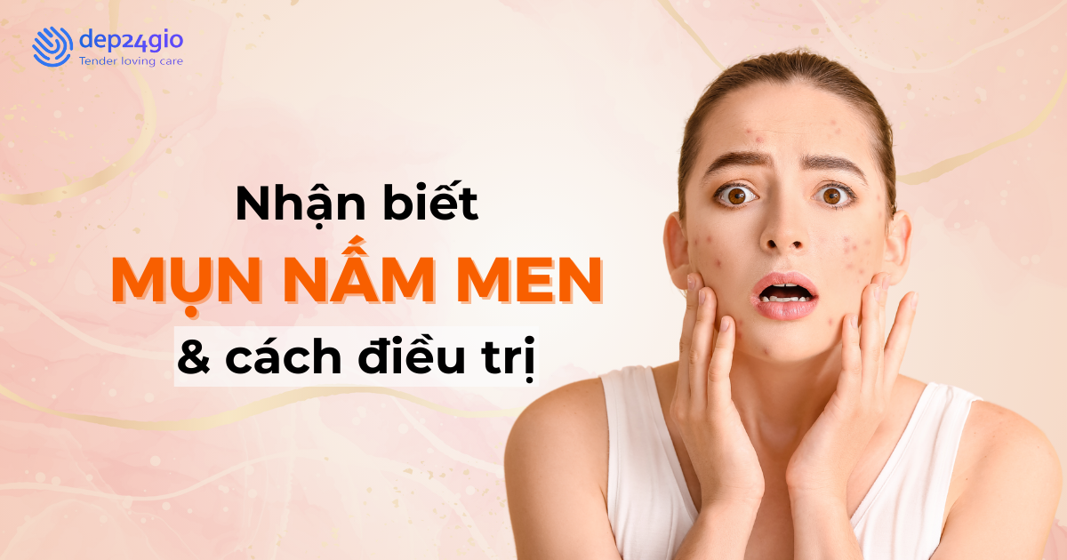 Nhận biết mụn nấm men và cách điều trị