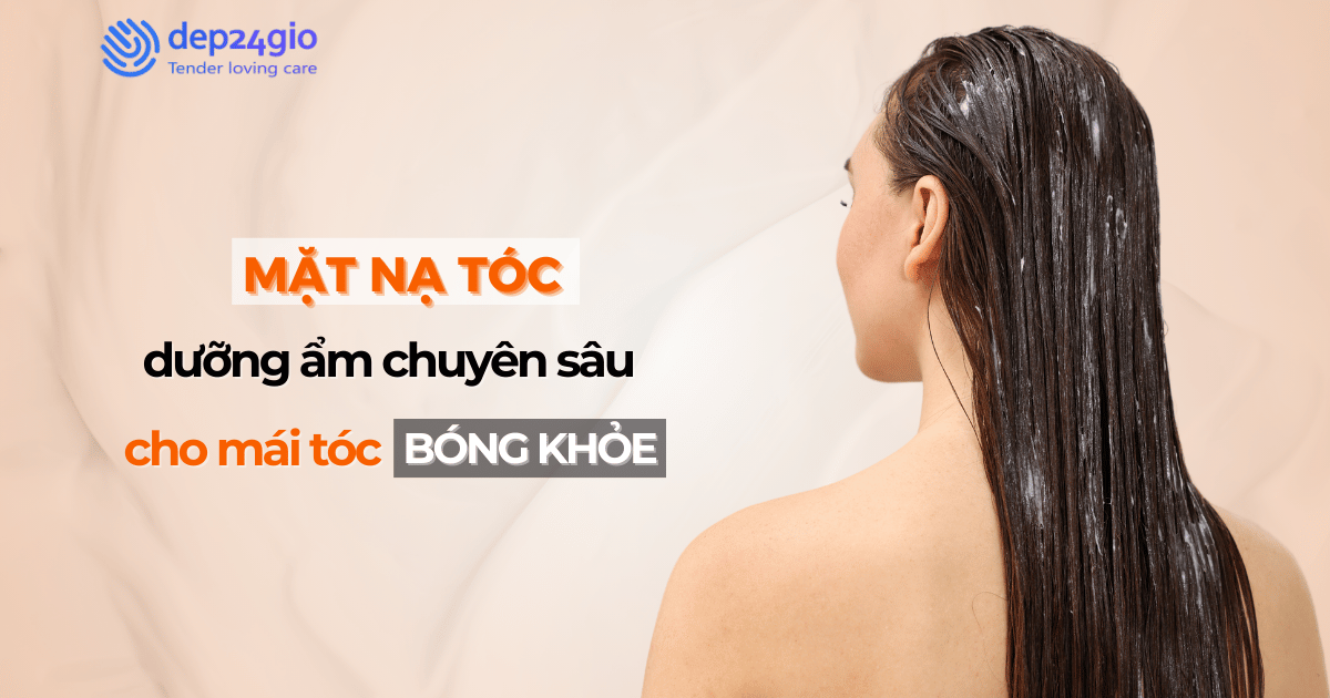 Mặt nạ tóc dưỡng ẩm chuyên sâu cho mái tóc bóng khỏe