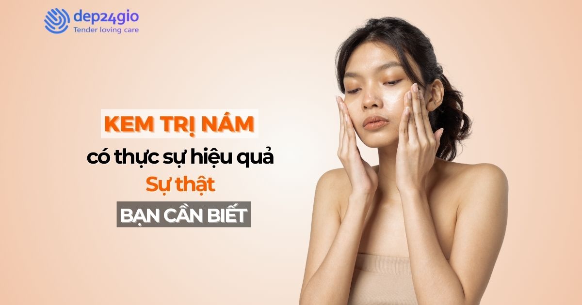 Bôi kem trị nám có thực sự hiệu quả? Sự thật bạn cần biết