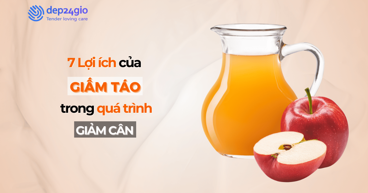 7 Lợi ích bất ngờ của giấm táo trong quá trình giảm cân