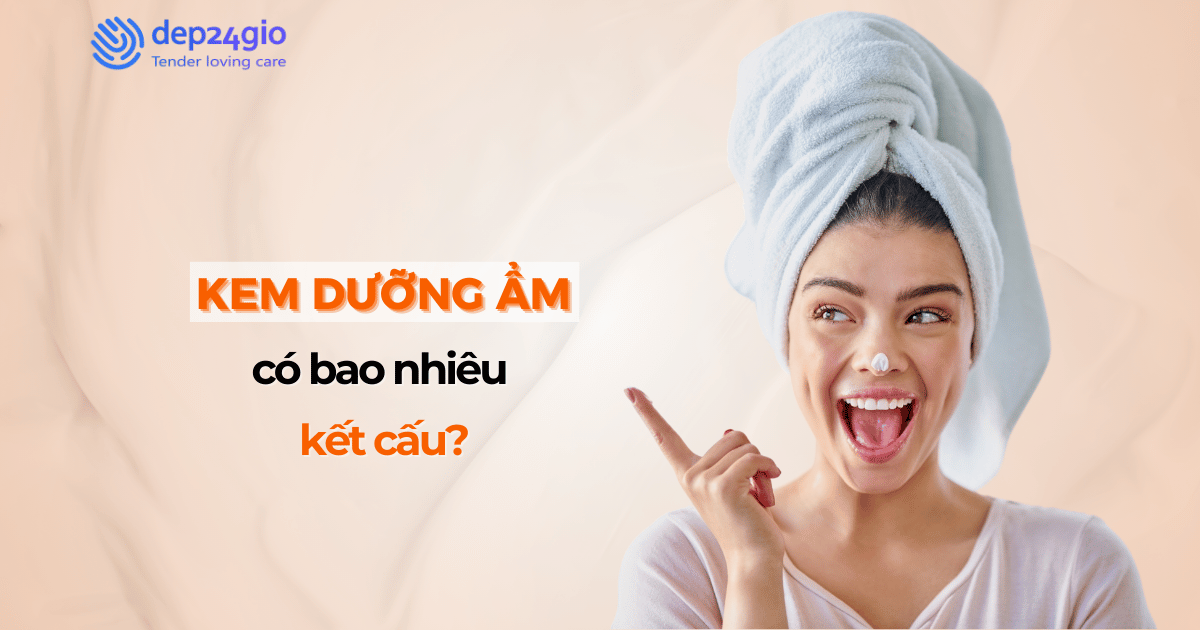 Kem dưỡng ẩm có bao nhiêu kết cấu?