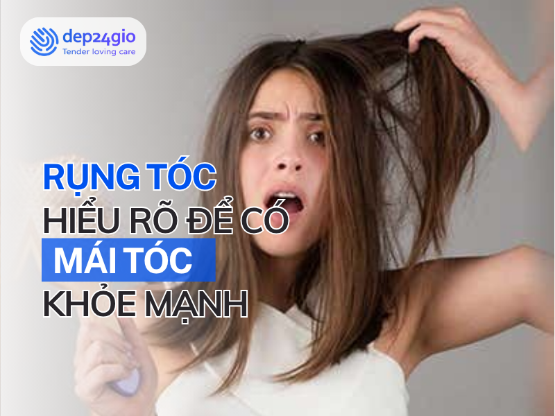 Rụng tóc: hiểu rõ để có mái tóc khỏe mạnh