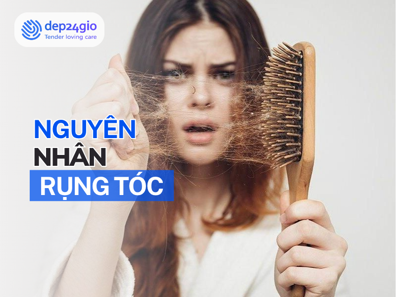 Nguyên nhân rụng tóc: điều bạn cần biết để có mái tóc khỏe mạnh