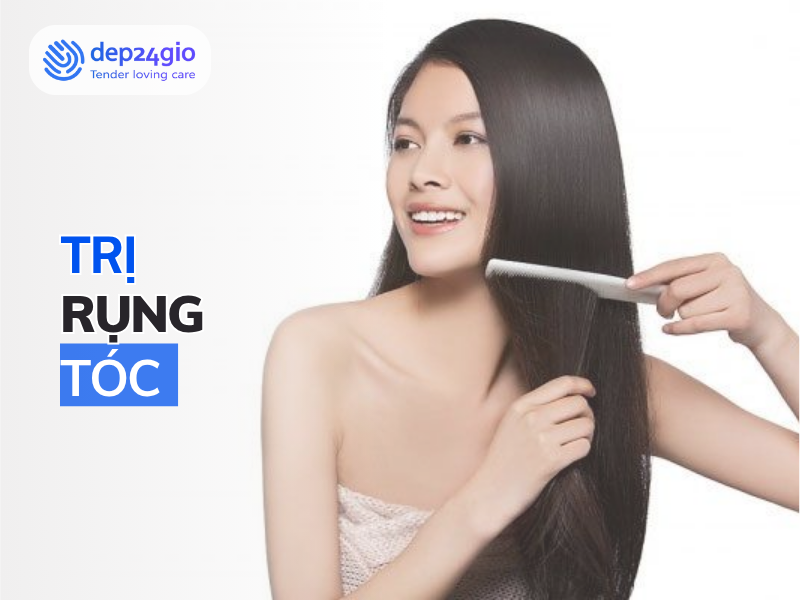 Trị rụng tóc: Cách hiệu quả để có mái tóc chắc khỏe