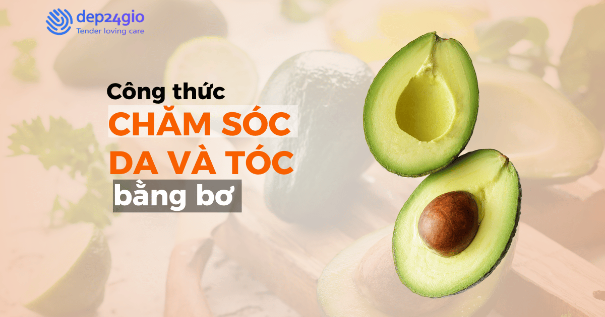 Công thức chăm sóc da và tóc bằng bơ