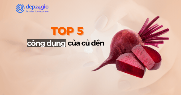 Top 5 công dụng hữu ích từ củ dền