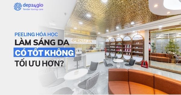 Peeling hóa học giúp làm sáng da có tốt không