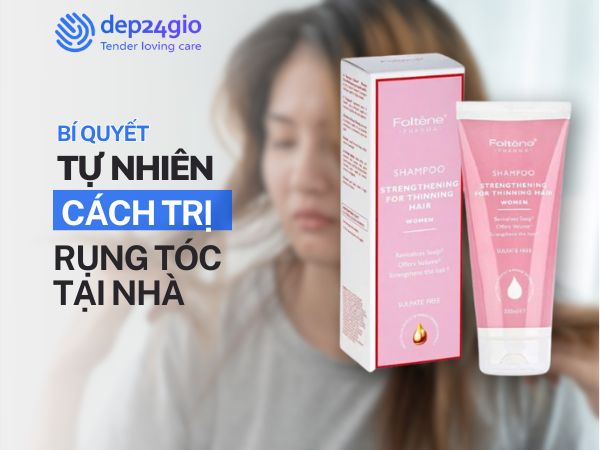 Cách trị rụng tóc tại nhà: Bí quyết từ thiên nhiên cho tóc dày khỏe