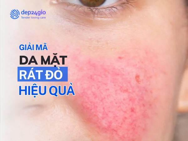Giải Mã Da Mặt Bị Khô Rát Đỏ Với Công Nghệ Tiên Tiến