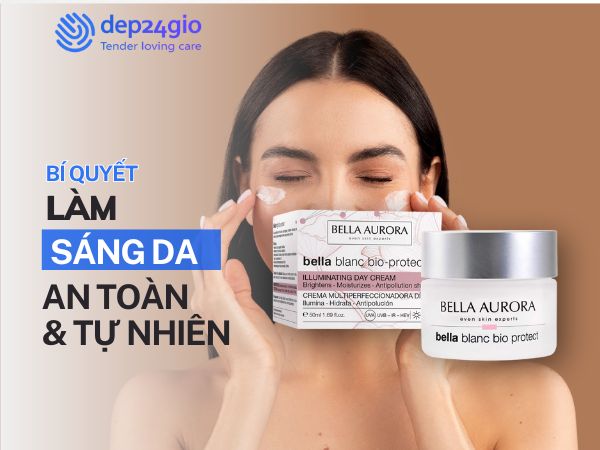 Kem dưỡng trắng da: Làm sáng da an toàn từ thiên nhiên
