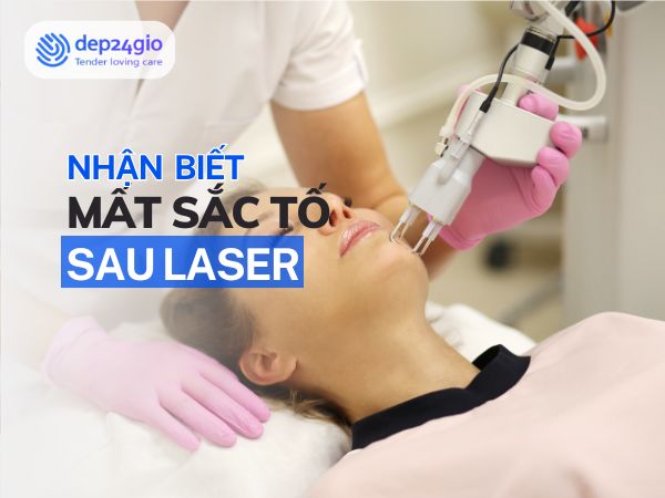 Mất sắc tố da sau laser: Cách nhận biết và giải pháp an toàn
