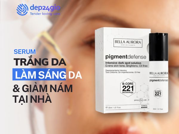 Serum trắng da: Bí quyết cải thiện sắc tố da tại nhà