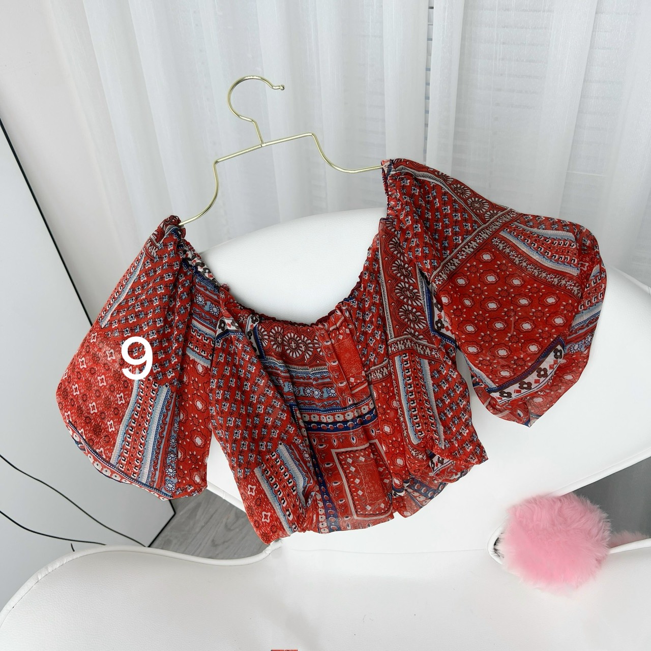 Áo CRT Trễ Vai Bồng