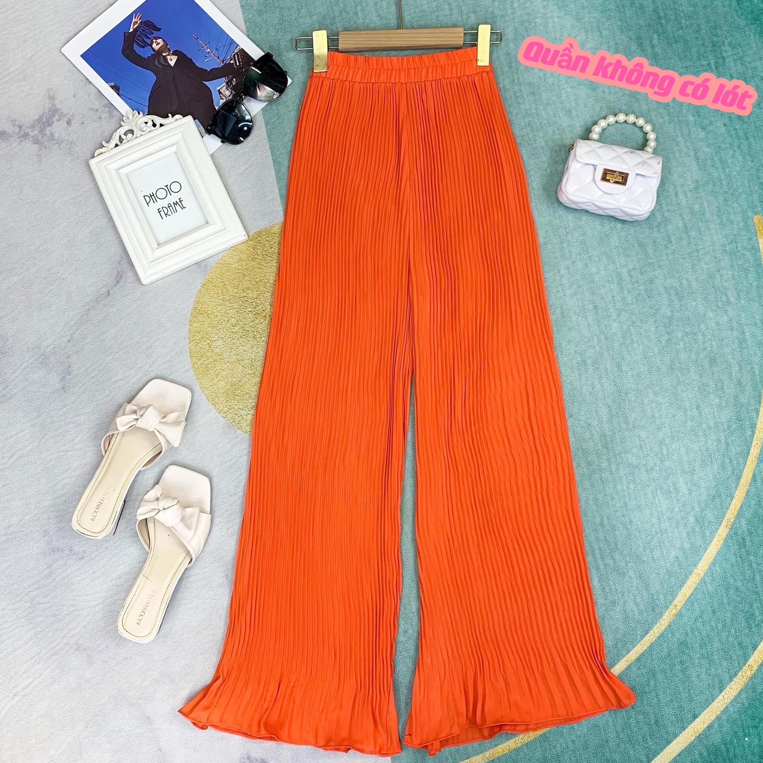 Quần Dập Ly Nữ Trơn Dáng Dài Chất Châu Tol Đi Biển MIMIX - CW3