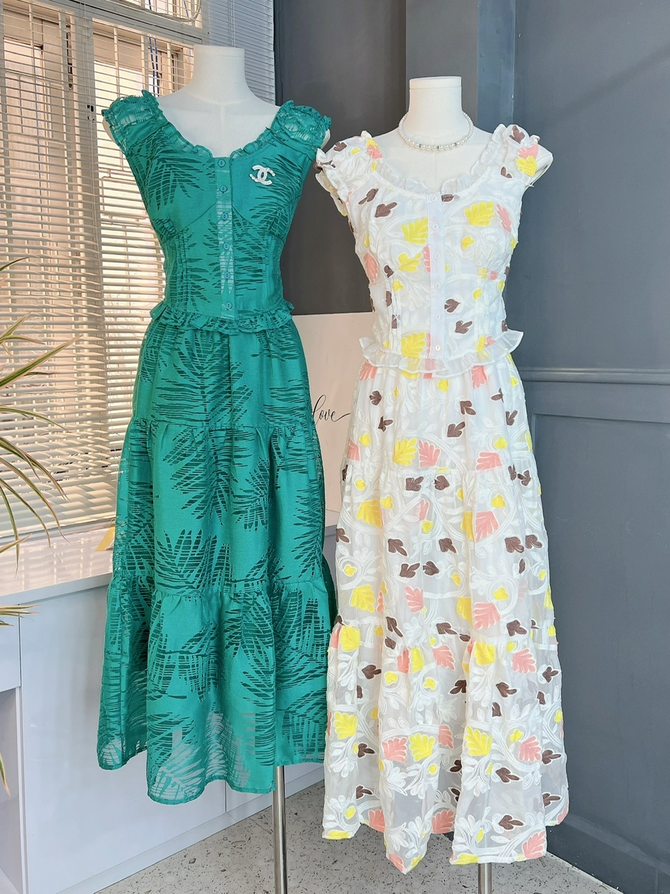 Set Váy Nữ Áo Lưng Bo Thun Mix Chân Váy Hoa Dáng Dài Chất Linen Ướt Đi Biển MIMIX - EW8