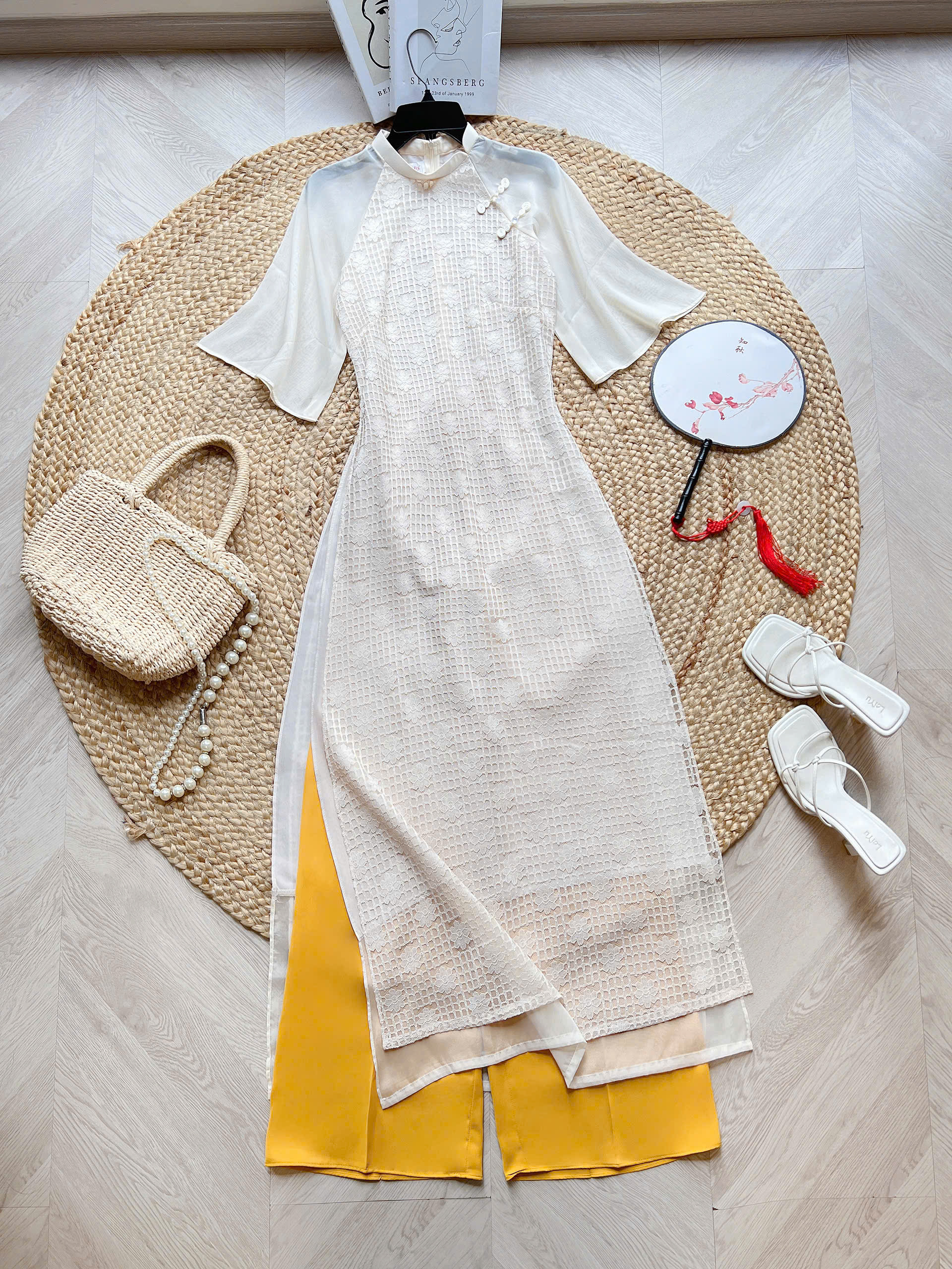 FR5 - Set áo dài ren MIMIX