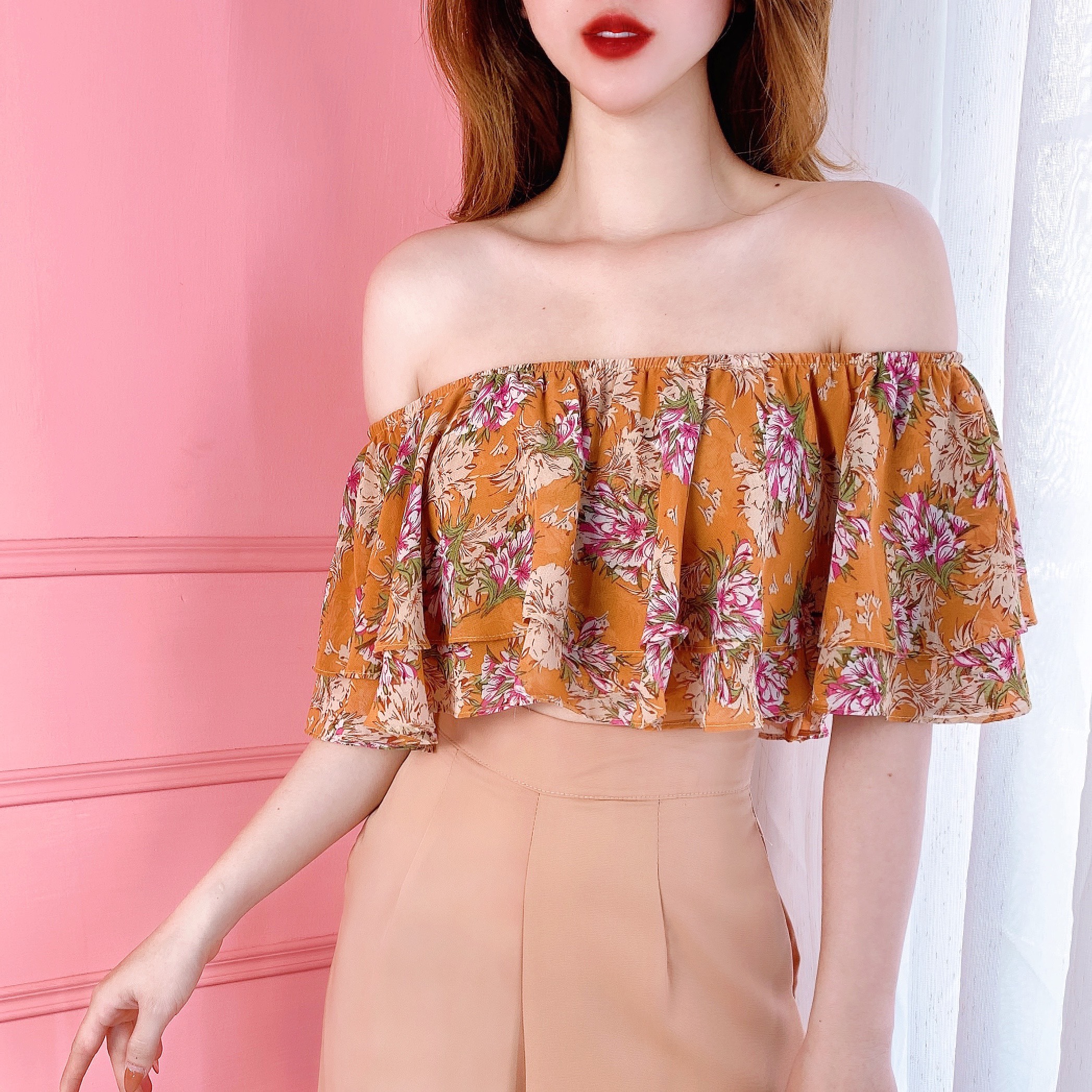 Quần Tây Ống Rộng Dáng Dài Đi Làm Đi Chơi Chất Luạ Chéo MIMIX - BD0