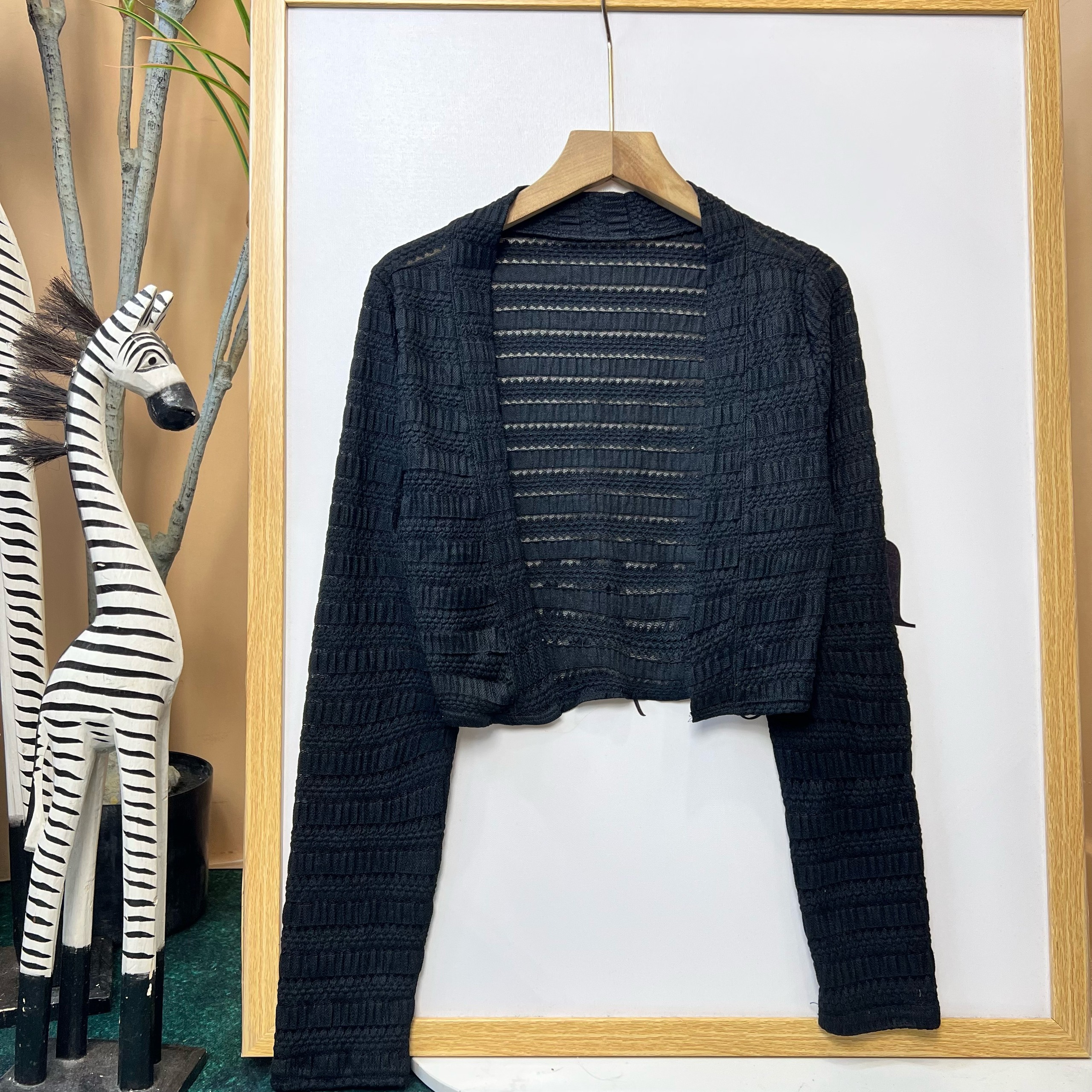 Áo Khoác Len Nữ Tay Dài Form Ngắn Đi Du Lịch MIMIX - CM1