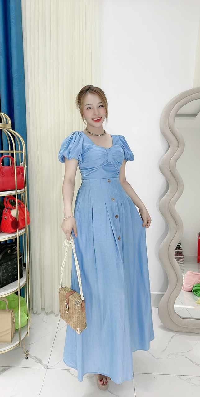 Set Chân Váy Giả Jean