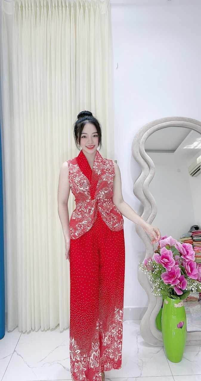 Set Bộ Sát Nách Xoắn Eo
