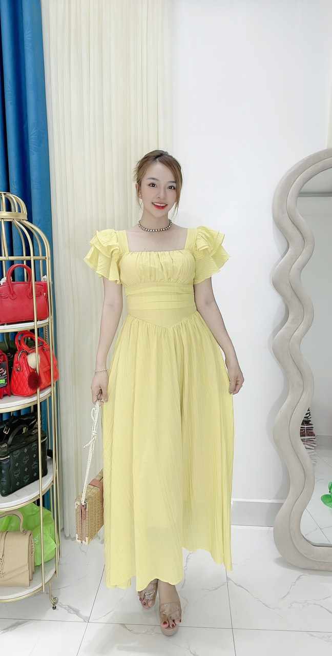 Đầm Maxi Cánh Tiên 3 Tầng DB013