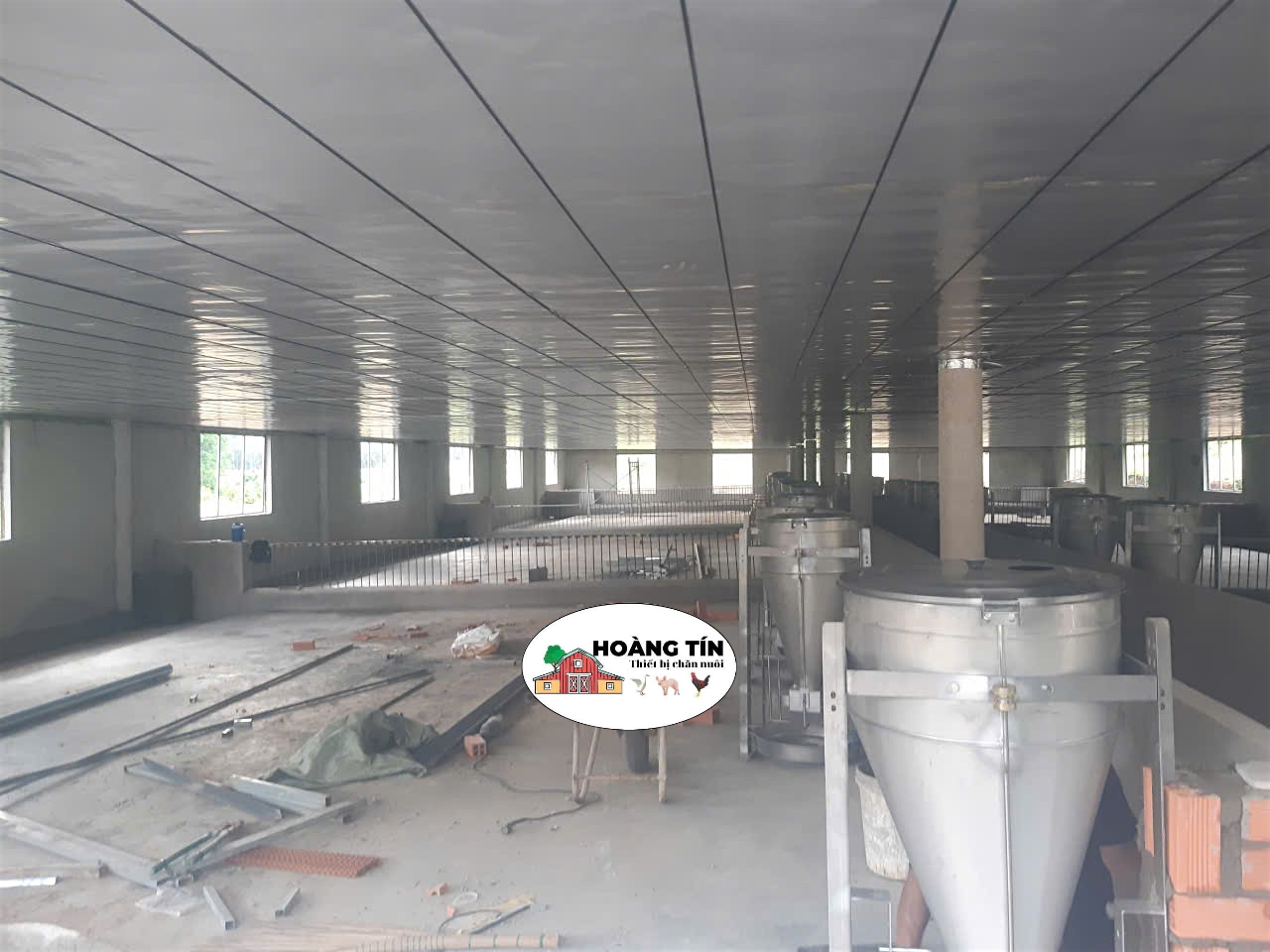 Cập Nhật Tiến Độ Thi Công Trại Heo Full Lạnh – Hoàn Thành 50% Khối Lượng Công Trình