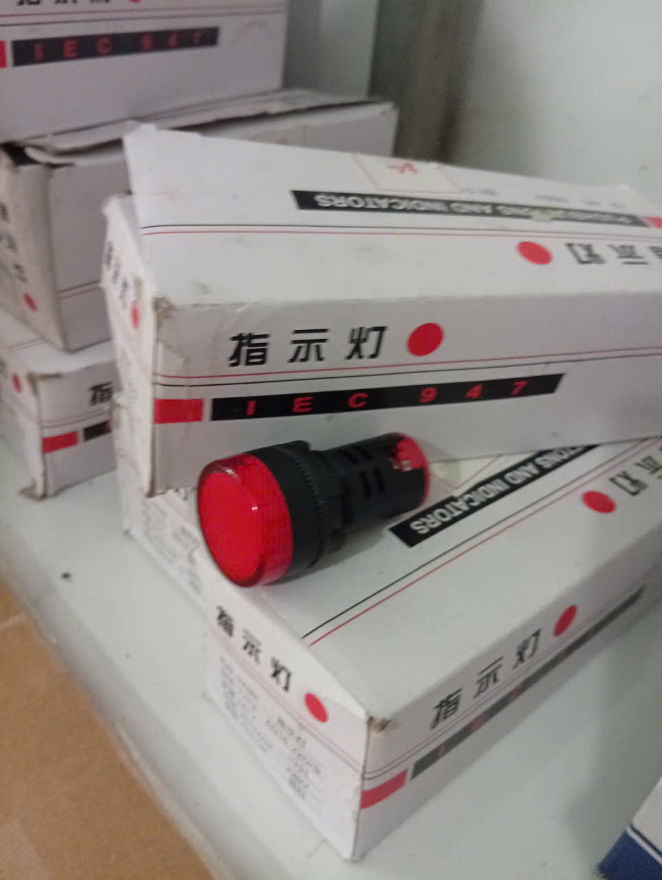 Đèn báo pha LEB xanh/đỏ/vàng dùng cho hệ thống tủ điện điều khiển thiết bị điện