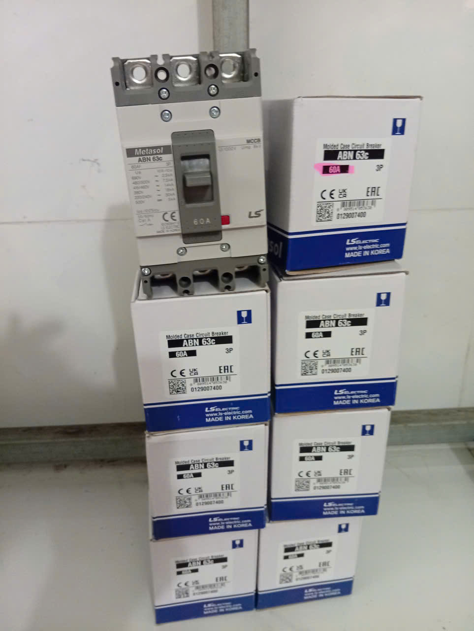 Cầu Dao Dạng Khối LS Electric Metasol ABN53c 3 Pha 60A 18kA – Bảo Vệ Hệ Thống Điện Hiệu Quả