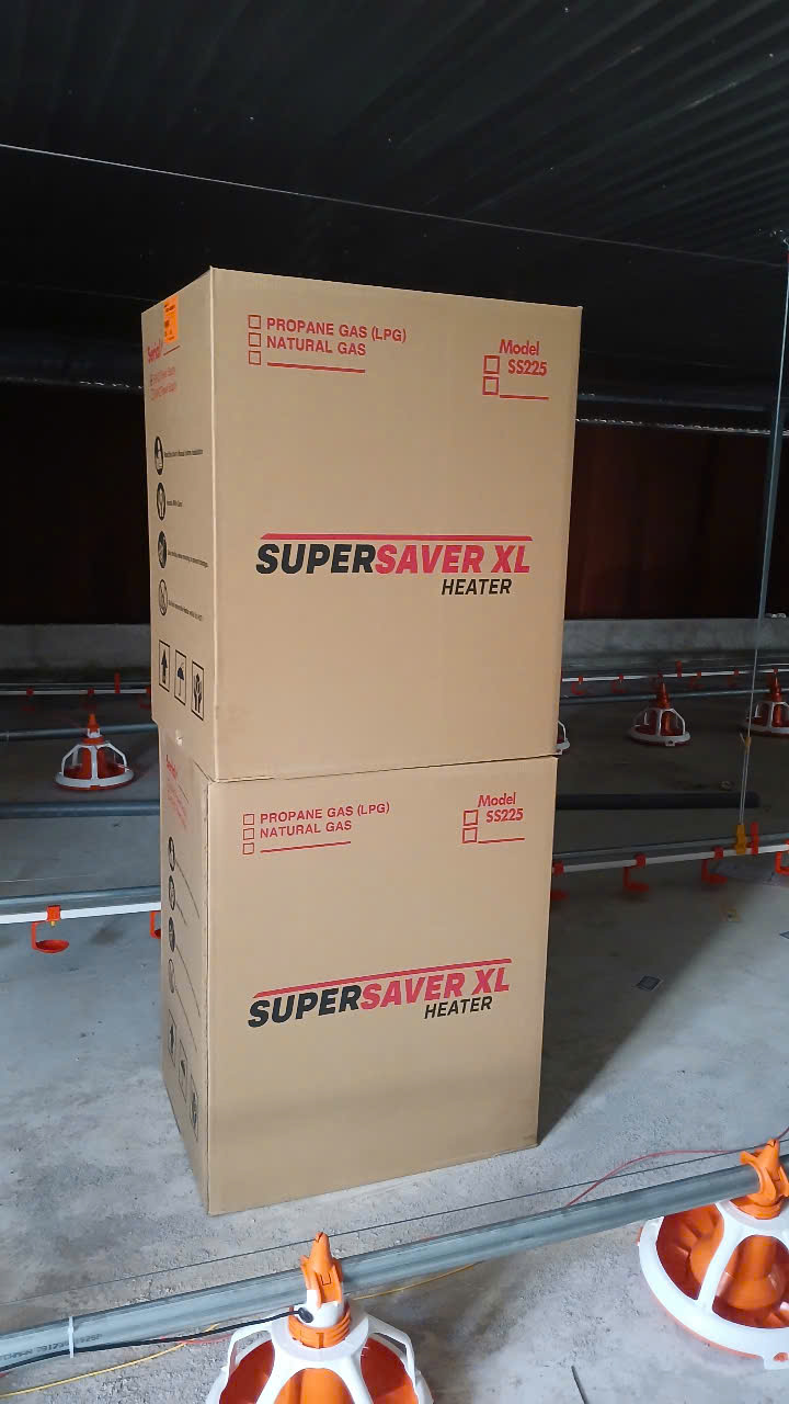 Máy sưởi khí nóng Super Saver XL Heater - Sưởi ấm trang trại gà vịt