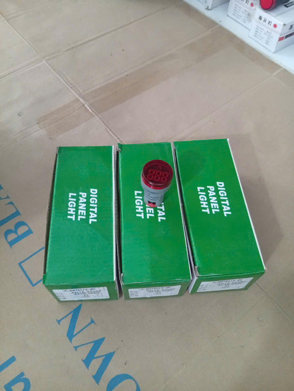 Đèn báo pha LEB xanh/đỏ/vàng dùng cho hệ thống tủ điện điều khiển thiết bị điện
