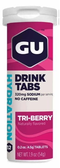 GU Hydration Drink Tabs - Điện Giải Dạng Viên Sủi 12 viên