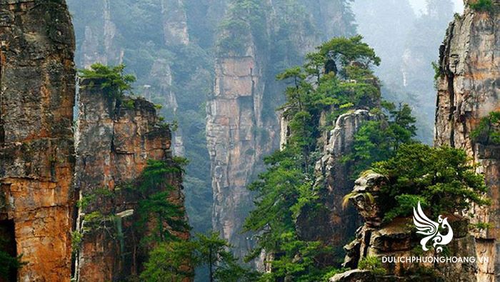 TRƯƠNG GIA GIỚI – THIÊN MÔN SƠN  –  PHƯỢNG HOÀNG CỔ TRẤN