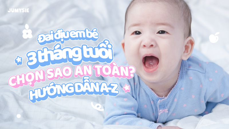 Đai địu em bé 3 tháng tuổi: Chọn Sao An Toàn? Hướng Dẫn A-Z