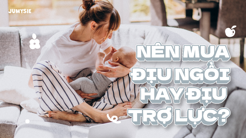 Nên mua địu ngồi hay địu trợ lực?