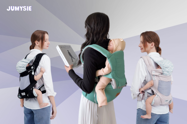 Đảm bảo bé được cố định chắc chắn và không bị nghiêng ngã