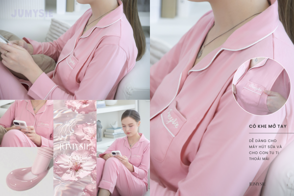 Cách sử dụng và bảo quản Bộ Pijama bầu và sau sinh