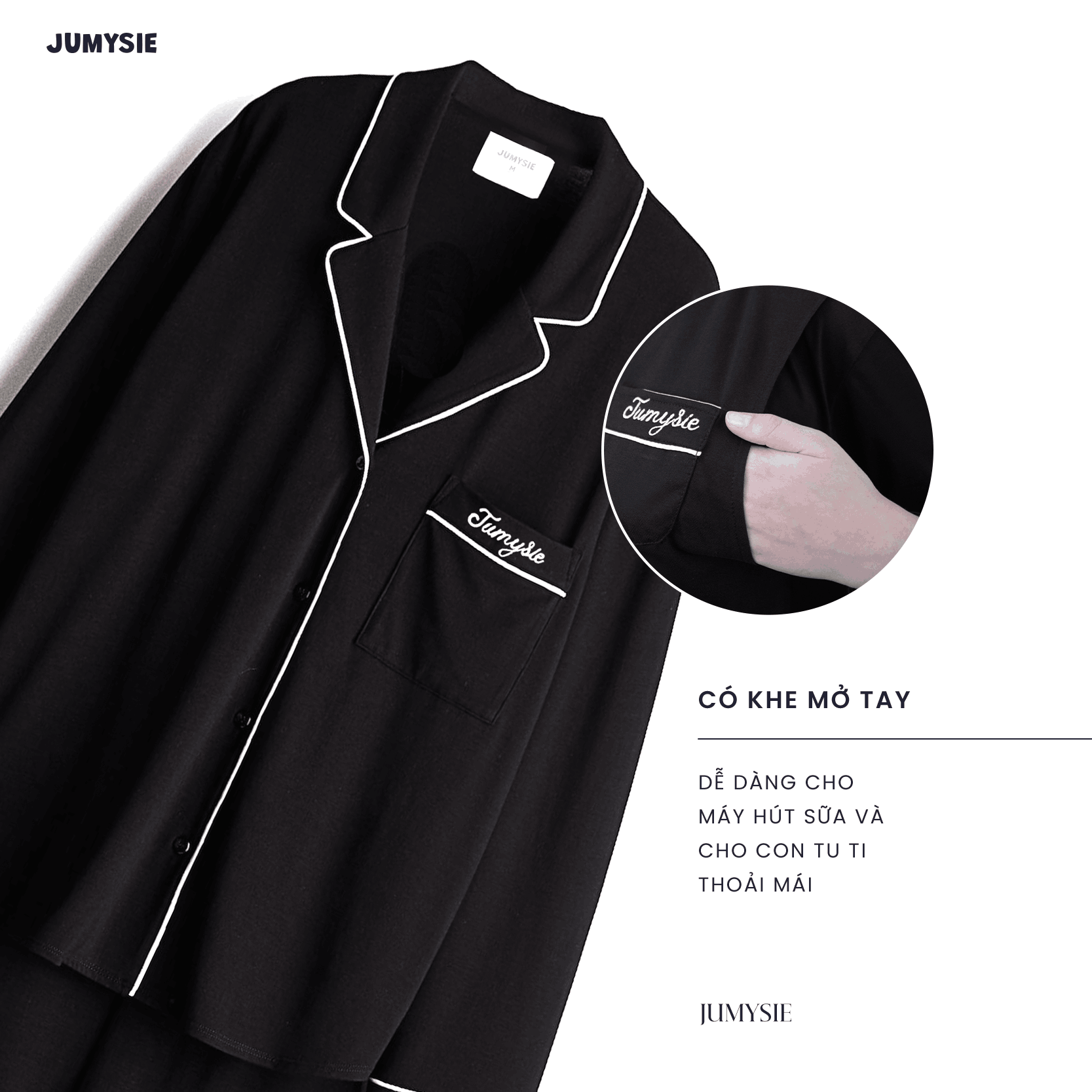 Bộ Pijama bầu và sau sinh Jumysie Cao Cấp