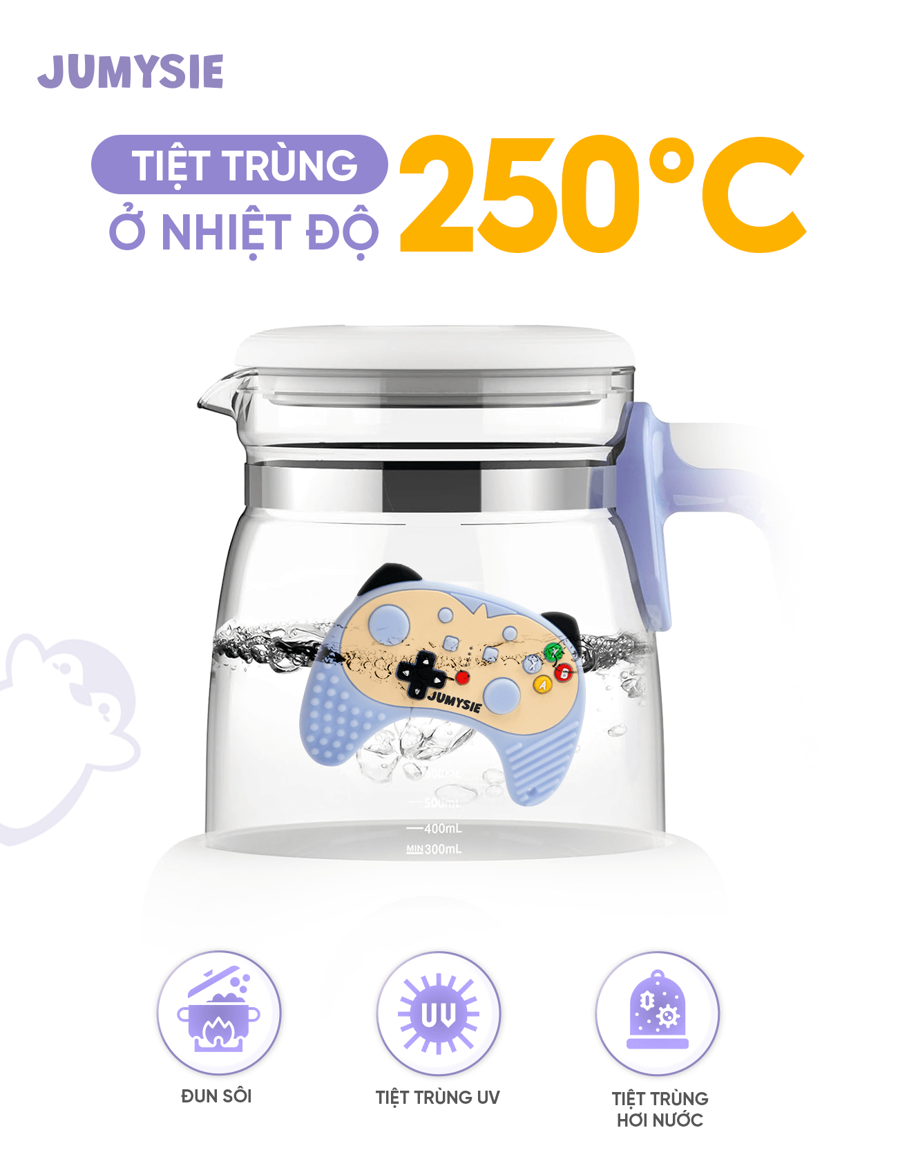 Gặm Nướu Hình Game Jumysie - Chất Liệu An Toàn Không Chứa BPA