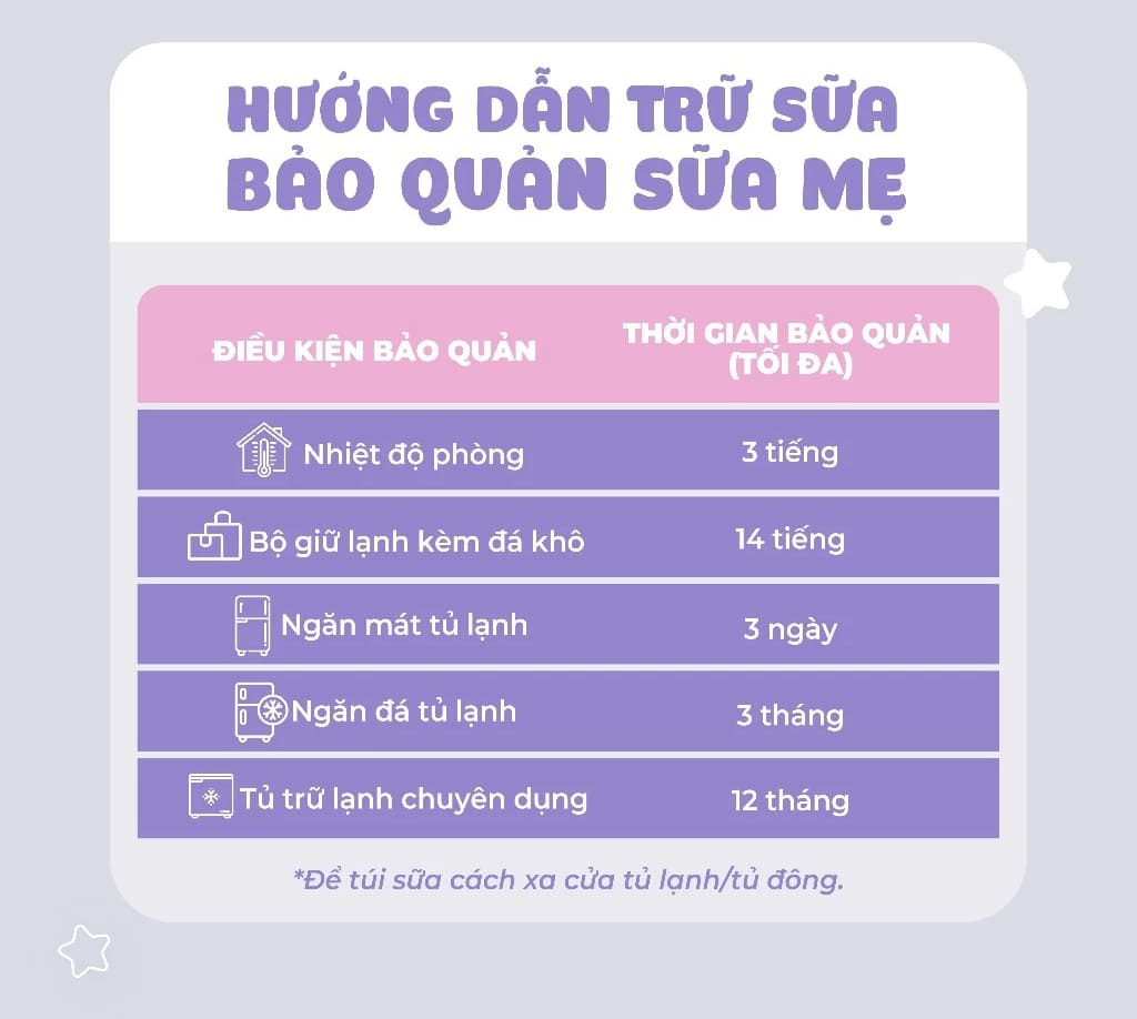 Túi Đá Khô Trữ Sữa Jumysie Cao Cấp