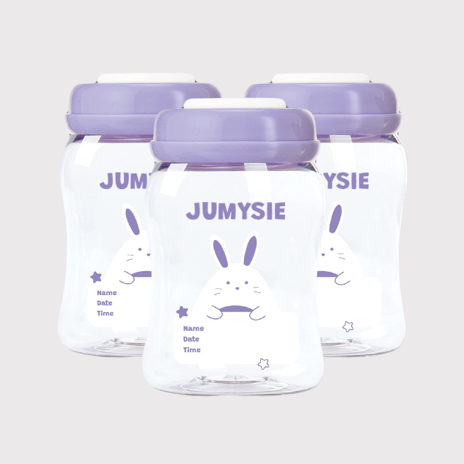Bình Trữ Sữa 180ml/260ml Jumysie - Cổ Rộng, Chống Sặc, An Toàn