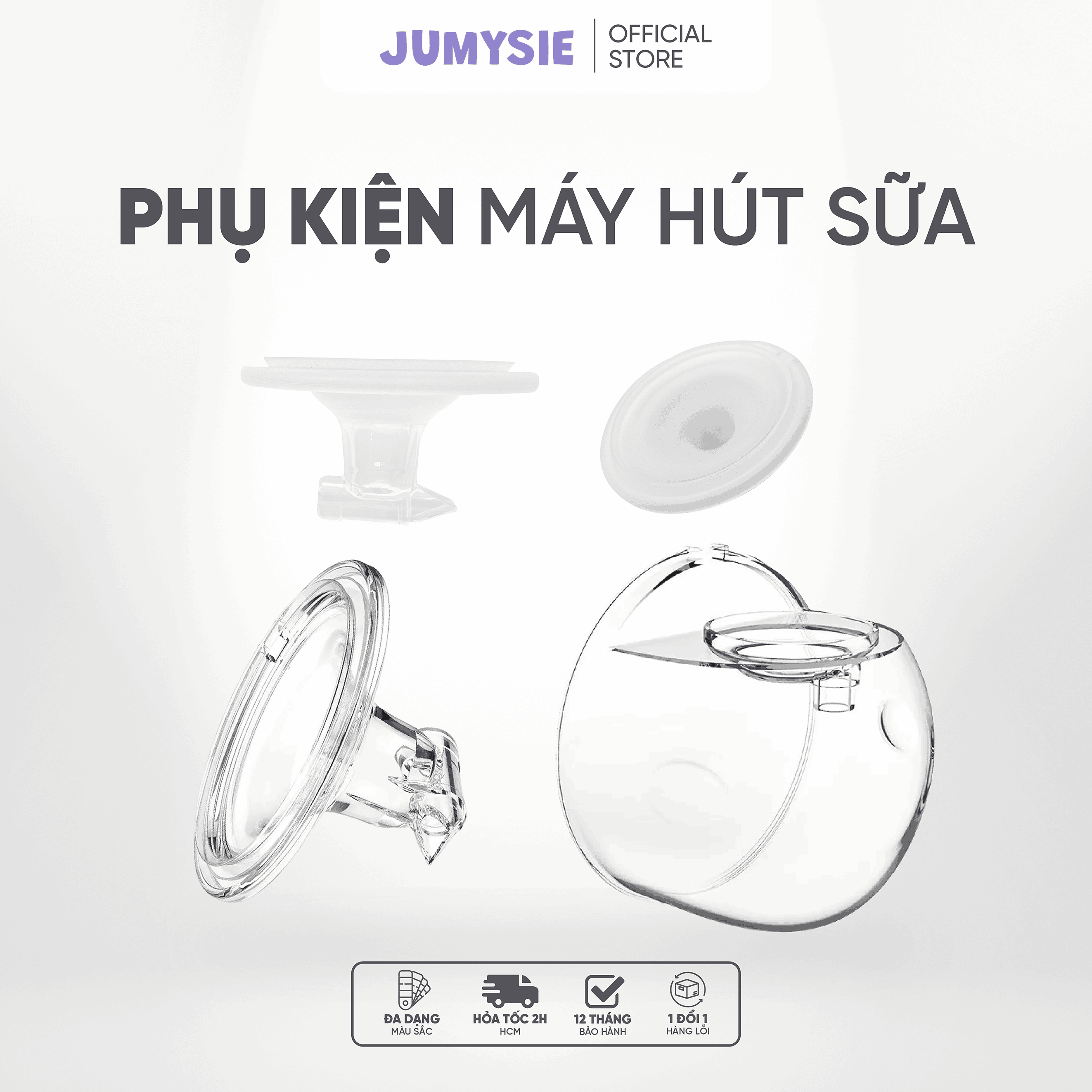Phụ kiện máy hút sữa không dây Jumysie